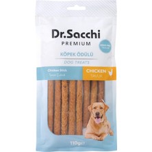 Dr.sacchi Premium Tavuklu Çubuk Tahılsız Köpek Ödülü 5" 11-13 gr 10'lu