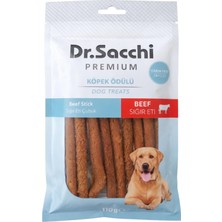 Dr.sacchi Premium Sığır Etli Çubuk Tahılsız Köpek Ödülü 5" 11-13 gr 10'lu