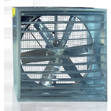 Dündar Aksiyal Tip Endüstriyel Kutu Fan 100X100 CM(20.000 M3/h) - Oto. Panjurlu