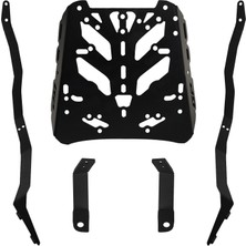 Gp Kompozit Tvs Raider 125 2024-2025 Uyumlu Arka Çanta Demiri Siyah