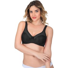 Çamaşır Kenti Siyah Mı Emay 169 C Basic Balenli Toparlayıcı Sütyen