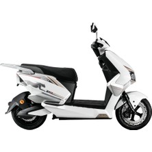 Arora Zr7 Elektrikli Motosiklet Grafen Akülü Beyaz Renk