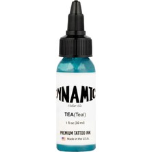 Valor Dynamic Teal Dövme Boyası 30ML – Derin Turkuaz-Yeşil Ton, Premium Tattoo Ink