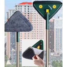 Depozee 2 Bezli Üçgen Çek Çekli Mop Islak Mendil Uyumlu