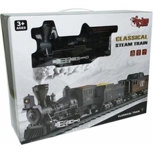 Depozee FF-1613A Işıklı ve Sesli Classic Buharlı Tren