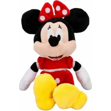Depozee 3415 Minnie Kırmızı Elbiseli Peluş 30 cm - Sunman