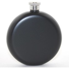 Zenvia Paslanmaz Çelik Yuvarlak 5 Oz Tekli Matara ALK2678