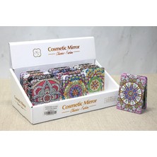 Zenvia Taşlı El Aynası Dikdörtgen Ince Model 1