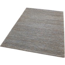 Akbel Halı Chıti Fine Slate Blue (SB03) - El Dokuma Naturel Jüt Hasır Halı