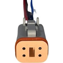 Genel 4K034K Soket Deutsch 4 Lü Iş Makinası - Kablolu