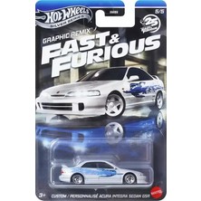 Hot Wheels 2025 Fast & Furious: Graphic Remix - Custom / Personnalise Acura Integra Sedan Gsr