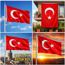 150 cm x 225 cm Türk Bayrağı Gururun En Büyük Hali