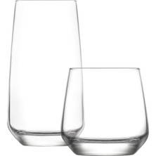 Lav Lal Cam Bardak Seti 12'li