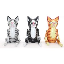 Zenvia Ahşap Sallanan Kedi