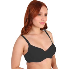 Çamaşır Kenti Siyah Mı 190D Pedli Balenli Sütyen