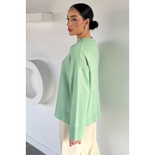 Gülseli Kadın Bisiklet Yaka Triko Kazak P-00018507