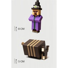 Minecraft Witch Cadı ve Armadillo Set Hareketli Eklemli Figür