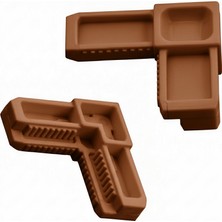 Altınes 17x25 Sineklik Köşe Takozu x 12 - Kahve