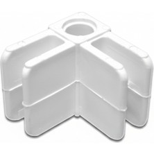 Altınes 20X40 Sineklik Köşe Takozu x 12 - Beyaz