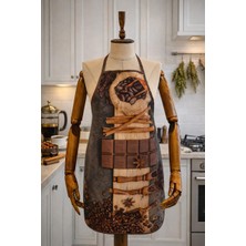 Limon Soft Dijital Baskılı Su Sıvı Geçirmez Leke Tutmaz Mutfak Önlüğü Salerno