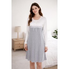 Ayyıldız 59504 Gri Gecelik