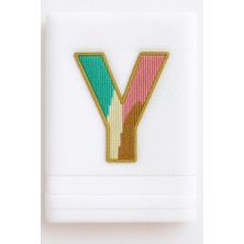 Kişiye Özel Nakışlı Havlu | Harf Işlemeli %100 Pamuk Çeyizlik & Hediyelik El Havlusu