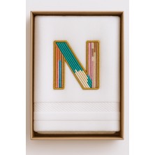 Kişiye Özel Nakışlı Havlu | Harf Işlemeli %100 Pamuk Çeyizlik & Hediyelik El Havlusu