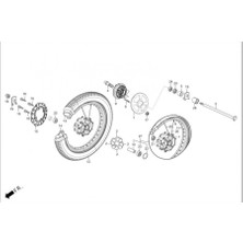 Hero x Pulse 200 4V Jant Cemberı HR200-X F0911