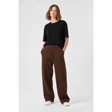 Kadın Baggy Oversize 3 Iplik Bol Paça Mevsimlik Eşofman