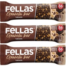 Fellas Granola Bar Kakaolu 3 Lü