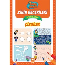 Nerm Çizgiler - Kral Şakir Zihin Becerileri Aktivite Kitabı