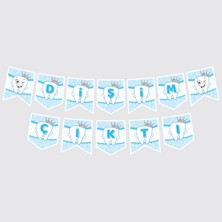 Best Parti Dişim Çıktı Mavi Zigzak Banner