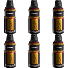 Jagler Deodorant Klasik Erkek 150 ml x 6 Adet