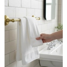 İsaoğlu Yapı Mat Altın Havluluk Vintage Model Uzun Havluluk Fırçalanmış Gold Pirinç Malzeme Paslanmaz