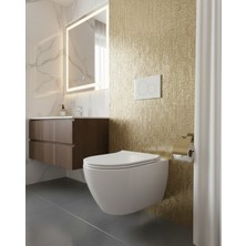 Emfa Aksesuar Mat Gold Kapaklı Tuvalet Kağıtlığı -Premium Antik Kapaklı Tuvalet Kağıtlık %100 Pirinç Paslanmaz