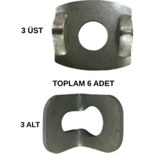 Zirai Yedek Hububat Mibzeri Ekim Ünitesi Sabitleme Alt ve Üst Pul Takımı-6 Adet