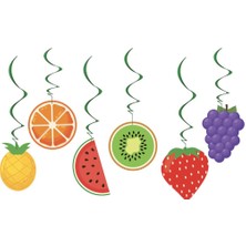 Best Parti Meyve Temalı Özel Kesim 6'lı Tavan Süsü