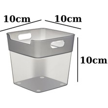 ALMITAL 5 Adet Miniobox Buzdolabı Kapak Içi Düzenleyici Organizer 5'lı Buzdolabı Içi Düzenleyici Ve Banyo Organizeri