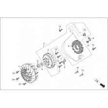 Hero Dash 110 Euro 5 Statör HR111-DSH E0804