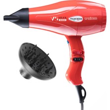 Ventoso V5 SILEX5000 2500 W Profesyonel Saç Kurutma ve Fön Makinesi Kırmızı Vigolu