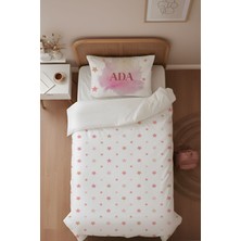 Homamia Isme Özel Baskılı %100 Pamuk Tek Kişilik Genç Odası Nevresim Takımı Yıldızlar