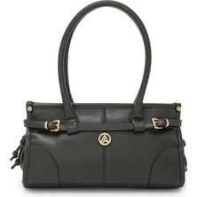 Armine Trend Önden Kemerli Kol Askılı Çanta Yeşil ARM176