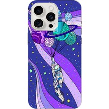 Manitoba Iphone 14 Pro Uyumlu Baskılı Yumuşak Silikon Şeffaf Telefon Kılıfı