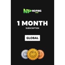 Noping - 1 Aylık Abonelik Kodu (Yüksek Ping Düşük Fps Son Verin)