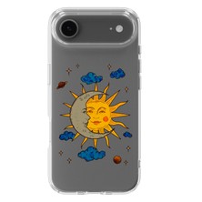Manitoba Iphone 17 Air Uyumlu Baskılı Yumuşak Silikon Şeffaf Telefon Kılıfı