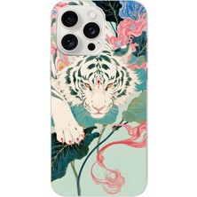 Manitoba Iphone 15 Pro Uyumlu Baskılı Yumuşak Silikon Şeffaf Telefon Kılıfı