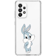 Manitoba Samsung Galaxy A33 Uyumlu Baskılı Yumuşak Silikon Şeffaf Telefon Kılıfı