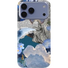 Manitoba Iphone 17 Pro Uyumlu Baskılı Yumuşak Silikon Şeffaf Telefon Kılıfı