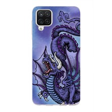 Manitoba Samsung Galaxy M33 Uyumlu Baskılı Yumuşak Silikon Şeffaf Telefon Kılıfı