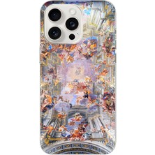 Manitoba Iphone 14 Pro Uyumlu Baskılı Yumuşak Silikon Şeffaf Telefon Kılıfı